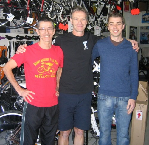 MARK DWYRE VISIT: In his own words - The Steve Hogg Bike Fitting Team