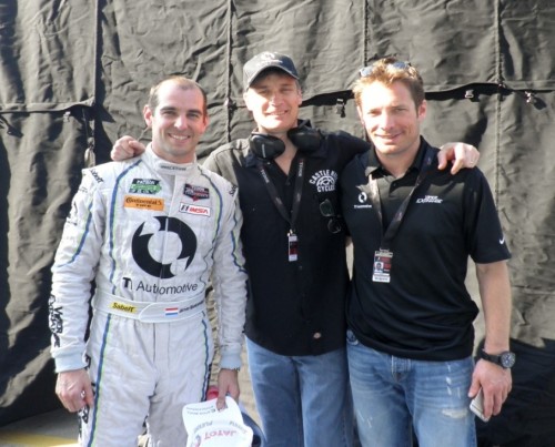 This is me flanked by Jeroen and Sebastiaan Bleekemolen. Working with world-class athletes of this caliber before and during an event requires absolute attention to the details. I consulted via email with Sebastiaan regarding his S-Works Venge and Shiv bicycles. 