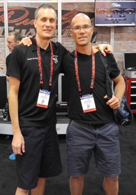 Jerry Gerlich and Chris Balser at Interbike 2015